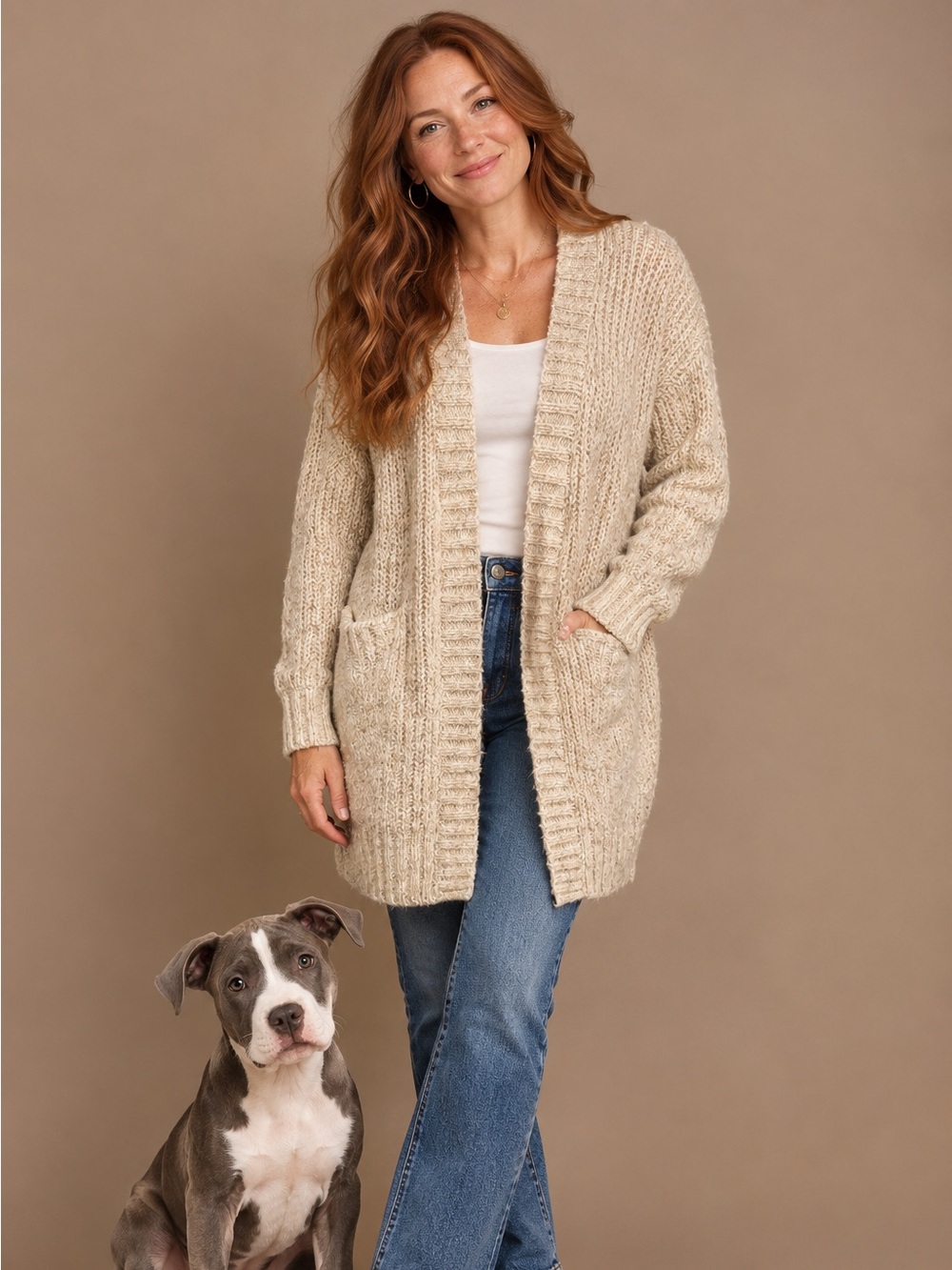 Ruby Moon cardigan oversized small